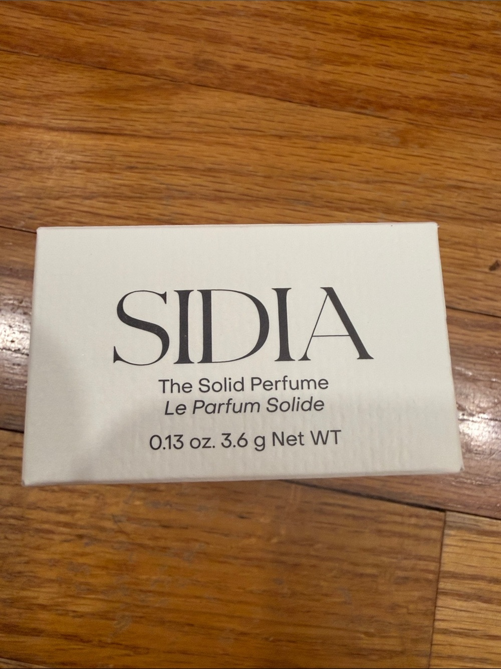SIDIA Solid Perfume Compact — Cream Solid Balm - Scent Braless
